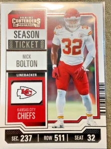 2023 Panini Contenders - Season Ticket #50 Nick Bolton - Picture 1 of 2