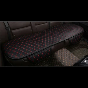Rear Back Car Seat Cover Protector PU Leather Mat Auto Chair Cushion Accessories - Picture 1 of 8