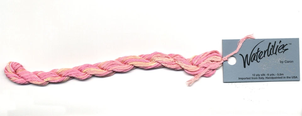 Waterlilies by Caron - 1 Skein of Flamingo #095 - Image 1 of 1