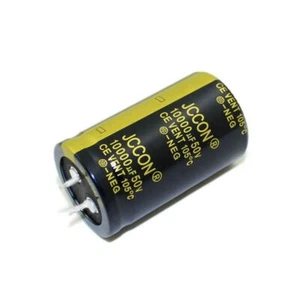 50V 10000uF 30X50 Aluminum Electrolytic Capacitor High Frequency Low Impedance - Afbeelding 1 van 7