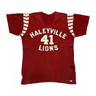 Vintage Durene Jersey Men?s L 44 Football Haleyville Lions Alabama 60s Striped