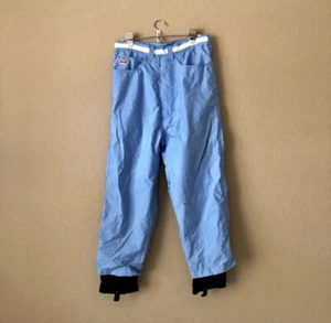 WESTBEACH WOMENS SNOW SKI NYLON PANTS Light Blue Snowboard SIZE XS - Picture 1 of 6