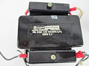 CROMPTON INSTRUMENTS POTENTIAL TRANSFORMER 600V P/N 756-95PU-SJPQ RATIO 5:1 - Picture 1 of 3