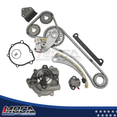 Timing Chain Kit Water Pump fits 96-07 Suzuki Aerio SX4 Vitara Chevrolet Tracker - Image 1 of 4