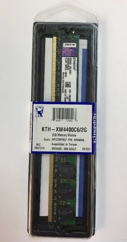 Kingston 2gb 240 Pin Ddr2 SDRAM Memory Module Kth-xw4400c6/2g