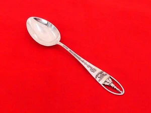 Vintage Sterling Silver Gettysburg Pennsylvania Large Souvenir Spoon FE-16 - Picture 1 of 6