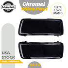Chrome Yellow Pearl Saddlebag Lids Cover Fits Harley Street Road Electra Glide