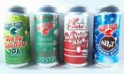 4 Pack EMPTY Cans, Flying Bison Brewing Co's "Buffalo's Liquid Christmas Card"