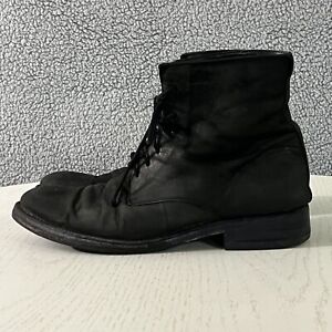 The Last Conspiracy Chukka Boots Mens 42 / 9 Black Suede Lace Up Vibram Portugal