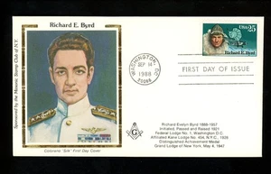 US FDC #2386//2389 / 2388 Colorano / Masonic 1988 DC Antarctic Polar Byrd Mason - Picture 1 of 2