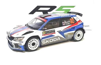 Skoda Fabia R5 Rallye Montecarlo #32 Kopecky WRC2 2018 NUOVO Fox toys 1:18 - Immagine 1 di 2