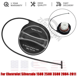 x1 New Fuel Gas Tank Filler Cap For Chevrolet Silverado 1500 2500 3500 2004-2011 - Picture 1 of 10