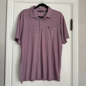 Travis Mathew Herren Golf Freizeit Polo Pink Lila Größe Large - Bild 1 von 6