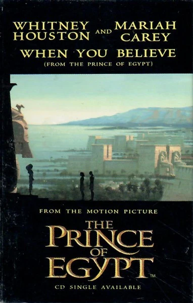 Whitney Houston & Mariah Carey - When You Believe (Cassette Single) - Imagem 1 de 1