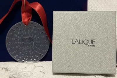 Lalique Adorno de Navidad “MASQUE DE FEMME” (Dama Enmascarada) 2011 Anual y Firmado Foto 1 de 4