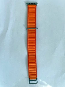Bracelet Apple Alpine Loop d'origine pour montre Ultra - Orange, Medium (49 mm) - Photo 1 sur 2