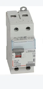 Legrand DIFFERENTIALSCHALTER DX3-ID 2-POLIG 63A AC 300MA 411526 RCCB - Bild 1 von 1