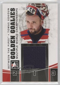 2010-11 ITG Between the Pipes Golden Goalies Black /80 Tomas Vokoun #GG-11