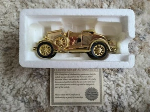 Ford 1931 Gold Plated Model A Roadster National Motor Mint 1:32 SS-T5340G NEW - Picture 1 of 2