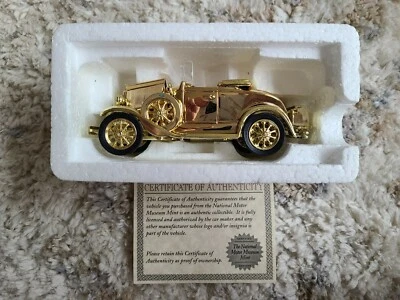Ford 1931 Gold Plated Model A Roadster National Motor Mint 1:32 SS-T5340G NEW - Image 1 of 2
