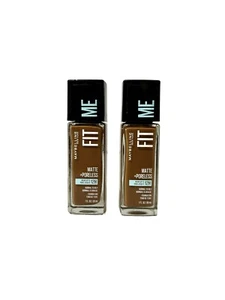 (2 Pack) Maybelline Fit Me Matte & Poreless Liquid Foundation #368 - 1 fl oz Ea. - Picture 1 of 9