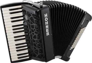 Hohner Bravo III 72 MyColor SilentKey Night Tasten Akkordeon Chöre Bag Riemen - Bild 1 von 1