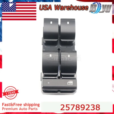 Nuevo Para Saturn Outlook Controlador Interruptor Ventana Eléctrica Maestro Izquierdo 21066810 25789238 Foto 1 de 4