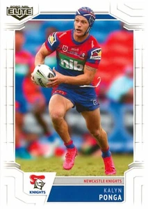 2020 NEWCASTLE KNIGHTS NRL Card KALYN PONGA Elite - Bild 1 von 2