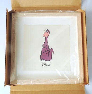 DINO The Flintstones Edição Limitada Gravura Ed Benedict Design 1996 Novo na Caixa - Imagem 1 de 4