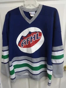 Vintage AFHL AWHL American West Hockey League Minor League Jersey Men 2XL - Picture 1 of 11