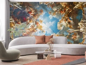 Renaissance Versailles Paris France Hercules Royal Chateau Wallpaper Murals - Picture 1 of 10