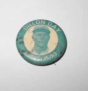 1913 Baseball Frank "Pop" Dillon Day Pacific Coast League Los Angeles Angels Pin - Picture 1 of 2