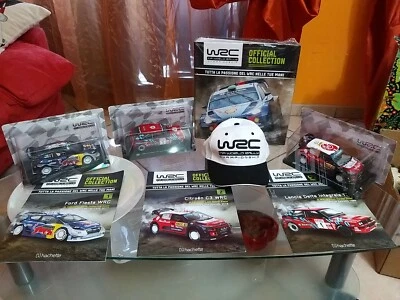 Modellino WCR Ford Fiesta,Citroen C3,Lancia Delta Integrale 16V,+Riviste1/24 D.C - Immagine 1 di 4