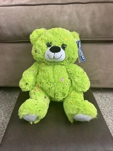 2017 Kellytoy Original Plush Toy Green Bear 9” - Picture 1 of 7