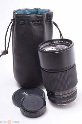✅ PENTAX PK PRESENTA 200MM 3.3 AUTO MC TELEPHOTO LENS PK MOUNT *MINT*  - Image 1 of 4