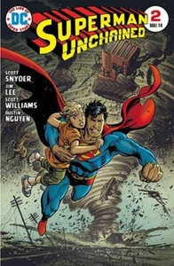SUPERMAN UNCHAINED alemán 1,2,3,4,5 + VARIANTE SCOTT SNYDER+JIM LEE+NEAL ADAMS - Imagen 1 de 10
