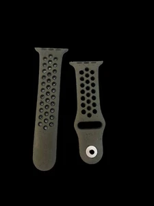 Original Apple Watch Nike Sport Band/Olive Flak/Black/S/M - Zdjęcie 1 z 4