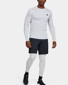Under Armour Men's UA RUSH™ Leggings 1345210 011 - Picture 1 of 8