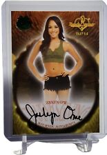 2024 BENCHWARMER EMERALD ARCHIVE JASLYN OME AUTOGRAPH AUTO CARD #02/15