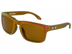 Oakley Holbrook Troy Lee Sunglasses OO9102-T555 Red Gold Shift/Prizm Bronze - Picture 1 of 1