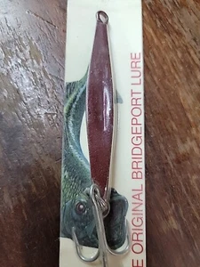 The Original Bridgeport Lure 4 oz rot Vintage Neu - D43JR MR - Bild 1 von 3