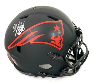 COREY DILLON SIGNED NEW ENGLAND PATRIOTS FS ECLIPSE SPEED AUTHENTIC HELMET - Picture 1 of 5
