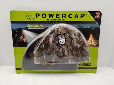 REALTREE Edge Power Cap Headlamp in a Hat 2 Pack Camo/Black - Изображение 1 из 4