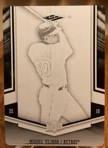 Miguel Tejada - 2008 Upper Deck Spectrum - Printing Press Plate - Astros - 1/1 - Picture 1 of 2