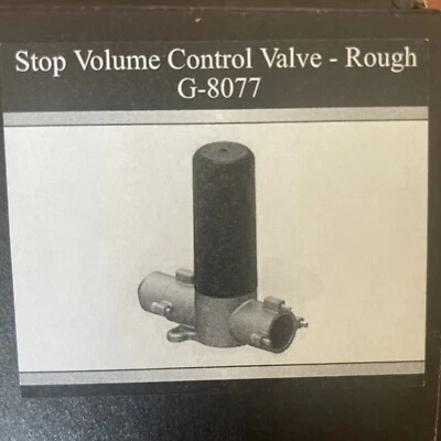 Válvula áspera de control de volumen/parada de Graff Colección Ametis Modelo # G8077 Foto 1 de 4
