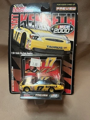 Nuevo en paquete 2000 vista previa Racing Champions escala 1:64 Diecast NASCAR #17 Matt Kenseth Foto 1 de 4