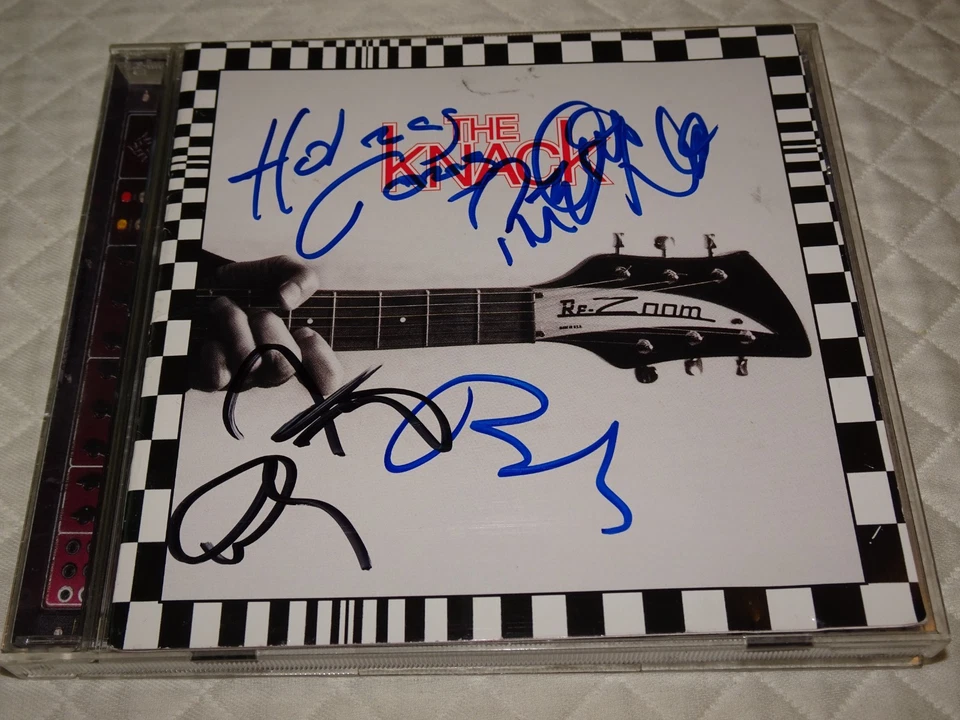 The Knack Re-Zoom CD Signed Foto 1 de 1