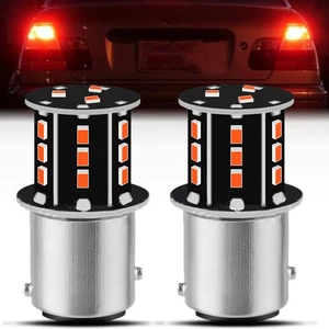 2Pcs Red LED BULBS 6VOLT 6v REPLACEMENT FOR 1930-70s Classic STOP/TAIL LIGHT - Picture 1 of 4