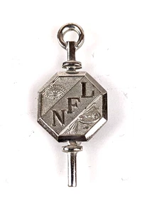 Vtg Speech Drama NFL NATIONAL FORENSICS LEAGUE Fraternal KEY FOB Insignia Pin - Picture 1 of 3