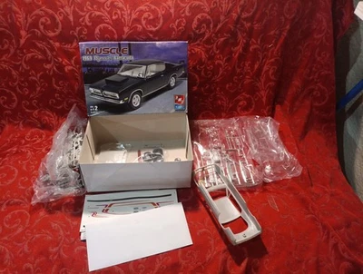 M12D Complete AMT ERTL Muscle 1969 Plymouth Barracuda 1:25 38275 model car kit - Image 1 of 4